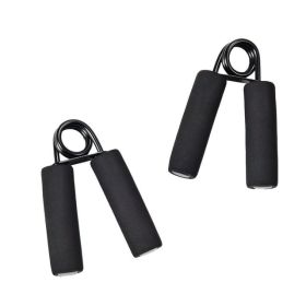 Athletic Works Hand Grips 2-Pack, Black, Durable Workout Gloves For Weightlifting And Fitness Training